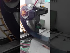 315t que pressiona a caixa de engrenagens de perfuração da máquina de Rail Roll Forming do protetor que conduz o controle do PLC