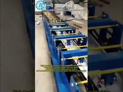 Máquina de moldagem de rolos de tubo descendente de accionamento por cadeia 380V/50Hz/3Fase