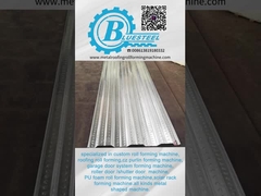 Máquina de moldagem de rolos de piso de aço para o mercado africano