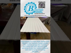 Máquina de moldagem de rolos de cortina de porta de espuma de PU