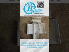 18-20 Purlin das estações C que forma a máquina com material de aço do rolo 45#