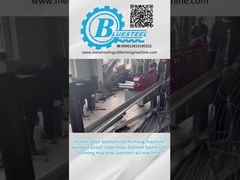 T Secção Máquina de porta de trilho inferior para máquina de formação de portas de rolos