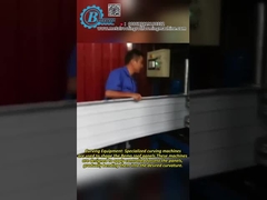 Máquina de dobrar arcos para revestimento de telhados com perfis curvados