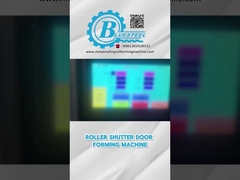 Máquina automática de cortina de rolos de 10 a 20 m/min com sensor fotoelétrico