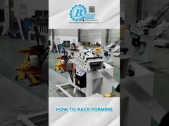 Estrutura de montagem de painéis solares Máquina de moldagem de rolos C41