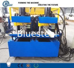 Máquina automática de moldagem de rolos de aço e trilhos com sistema de corte hidráulico