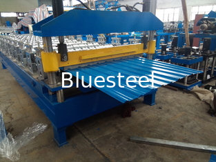 Máquina de moldagem de rolos de aço industrial de 8 toneladas com controlo PLC