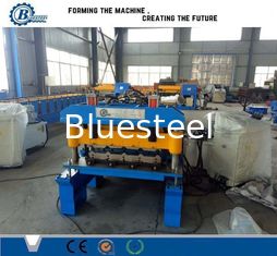 17-20 Estações Roof Panel Roll Forming Machine Para 0,3-0,8mm espessura