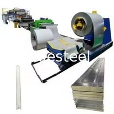 Industrial Omron Encoder Roller Shutter Door Roll Forming Machine Melhorada segurança e operação