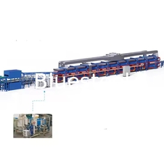 Sistema industrial de controlo PLC Máquina automática de obturador de rolamento 10-20m/min Velocidade
