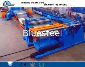 Precision 380V Power Slitting Line Shearing Line com 25T Recoiler Weight e 610mm Recoiler ID