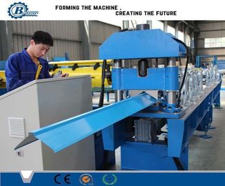 8.5m*1.2m*1.5m Ridge Cap Forming Machine ±2mm que corta a tolerância