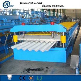 O PLC corrugou a máquina de formação de aço 8T 10 - 25m/min