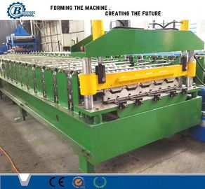 Máquina de telhados de telhas 5KW Hidráulica de corte 0,3-0,8mm de rolos de chapa de aço
