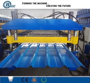 Máquina de moldagem de rolos para telhados de aço de alta velocidade de 5 kW
