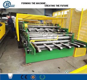 13-28 Estações Máquina de moldagem de rolos de dupla camada Matéria-prima Largura 1000 mm