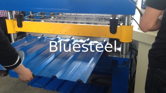 metal 8000kg que telha o rolo que forma estações da máquina 18 - 20