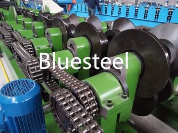 Purlin de C que forma a máquina com as 18-20 estações que cortam a tolerância ±2mm para a largura de 120-300mm da matéria prima