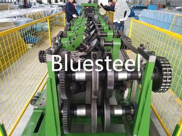 Purlin de C que forma a máquina com as 18-20 estações que cortam a tolerância ±2mm para a largura de 120-300mm da matéria prima