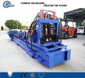 Purlin de C que forma a máquina com as 18-20 estações que cortam a tolerância ±2mm para a largura de 120-300mm da matéria prima