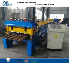 Máquina de moldagem de rolos de azulejos de velocidade com sistema de corte hidráulico e diâmetro de rolos de 75 mm