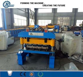 17-20 Estações Roof Panel Roll Forming Machine Para 0,3-0,8mm espessura