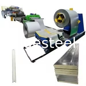 Industrial Omron Encoder Roller Shutter Door Roll Forming Machine Melhorada segurança e operação