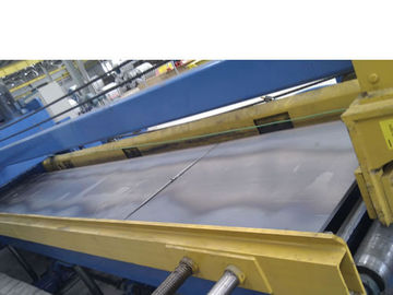 Sistema de controlo PLC de corte de aço de precisão para a linha de comprimento 1200 mm bobina OD