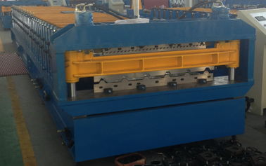 Máquina de formação de aço da dupla camada 3KW hidráulica com o rolo 45# de aço