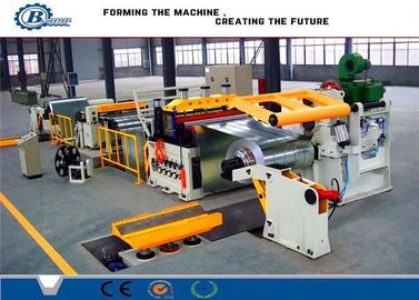 Precision 380V Power Slitting Line Shearing Line com 25T Recoiler Weight e 610mm Recoiler ID
