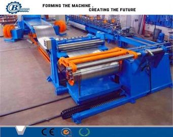 Precision 380V Power Slitting Line Shearing Line com 25T Recoiler Weight e 610mm Recoiler ID