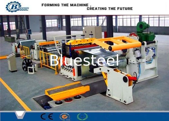 O costume laminou a bobina de aço o metal galvanizado que corta a linha com velocidade 10-16m/min